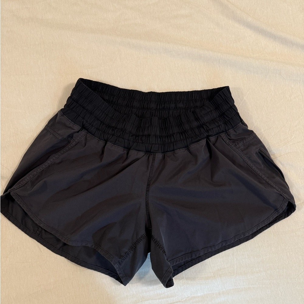 Black lululemon shorts size 12